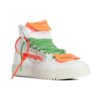 Off-White C/O Virgil Abloh Retro High Top Casual Skate Shoes White