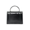 Off-White Cash Inside Logo Shoulder Bag Black
