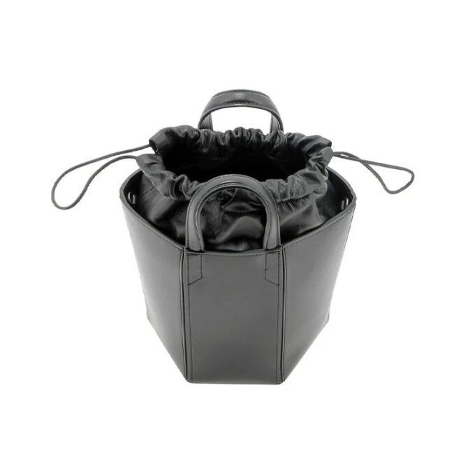 Off-White Circular Black Gold Drawstring Lacing Black