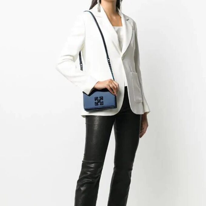 Off-White Classic Blue Messenger Bag