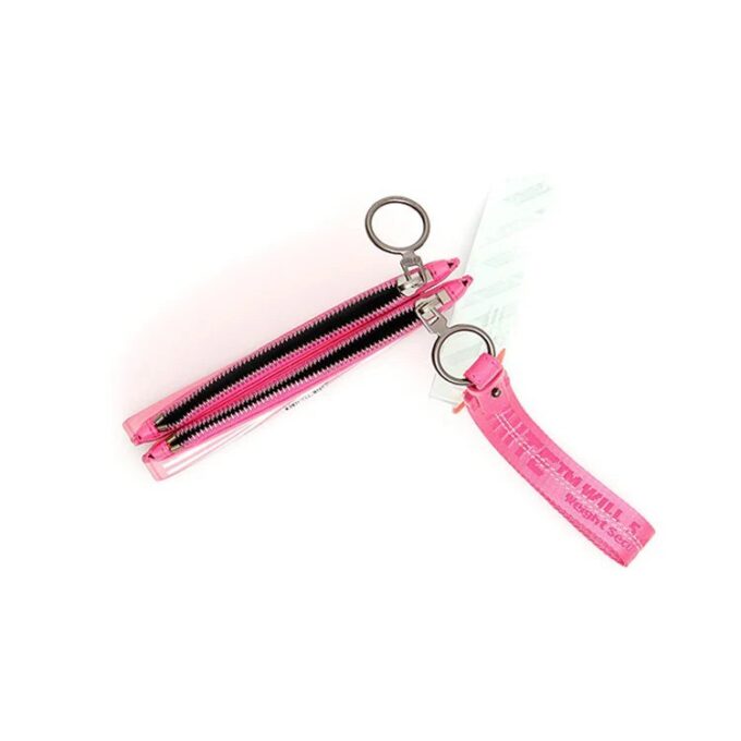 Off-White Contrasting Colors Stripe Pink
