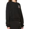 Off-White Cotton Horse Logo Loose Sweatshirt