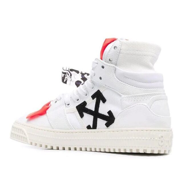 Off-White Court 3.0 High-top Sneakers White/Orange