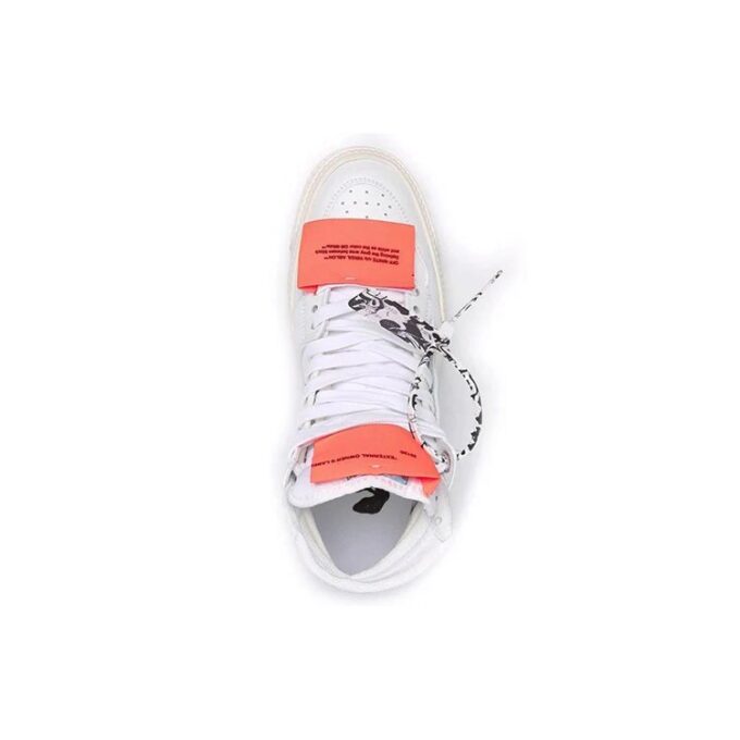 Off-White Court 3.0 High-top Sneakers White/Orange