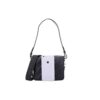 OFF WHITE Cowhide Black Shoulder Messenger Bag