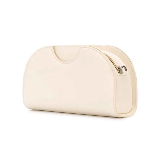 Off-White Cowhide Shoulder Bag White