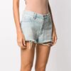 Off-White Denim Light Blue Shorts