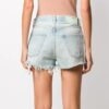 Off-White Denim Light Blue Shorts