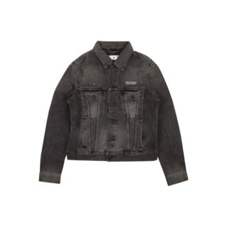 Off-White Denim Long Jacket “Black”