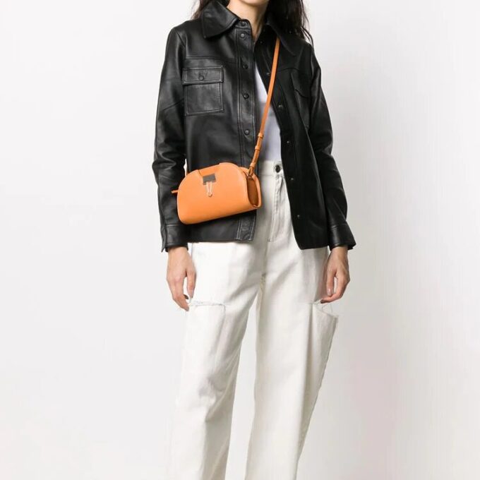 Off-White Detail Shoulder Bag Orange