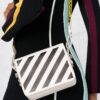 Off-White Diag Logo-plaque Shoulder Bag “White Black”