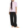 Off-White Diag-Print Short-Sleeved T-shirt “Light Pink”