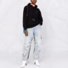 Off-White Diag Regular Hoodie “Black White”