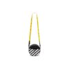 Off-White Diag Round Shape Single-Shoulder Bag Black
