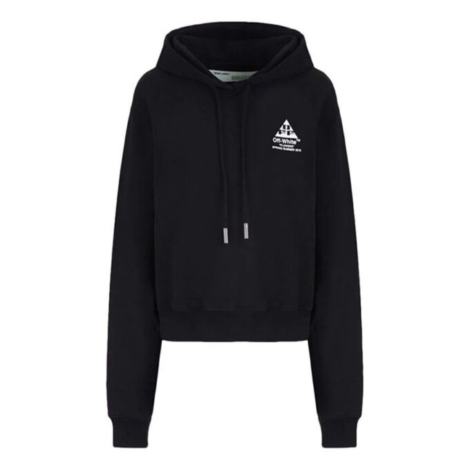 Off-White Diagonal Arrows Print Black