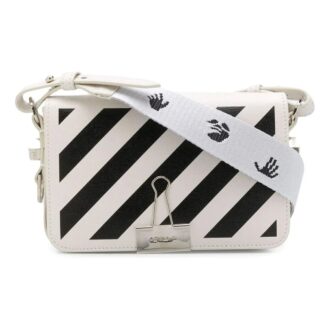 Off-White Diagonal Binder Clip