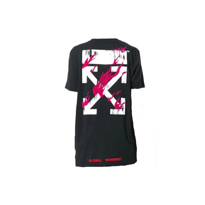 Off-White Flame Short Sleeve Black