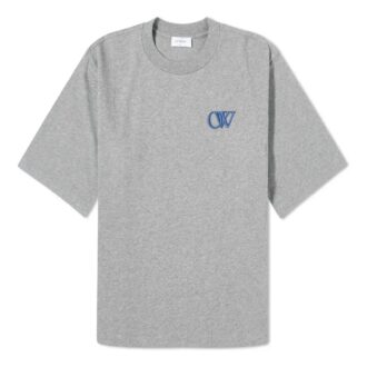 Off-White Flock Basic T-shirt “Grey”