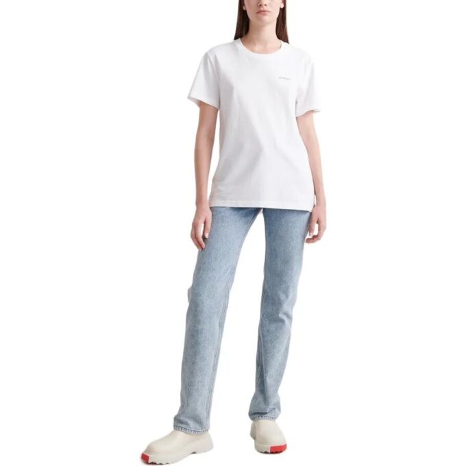 Off-White Floral Arrow Short Sleeve T-Shirt “White”