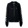 Off-White Flowers Printed Black
