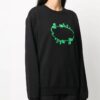 Off-White FW20 logo Knitted Loose Black