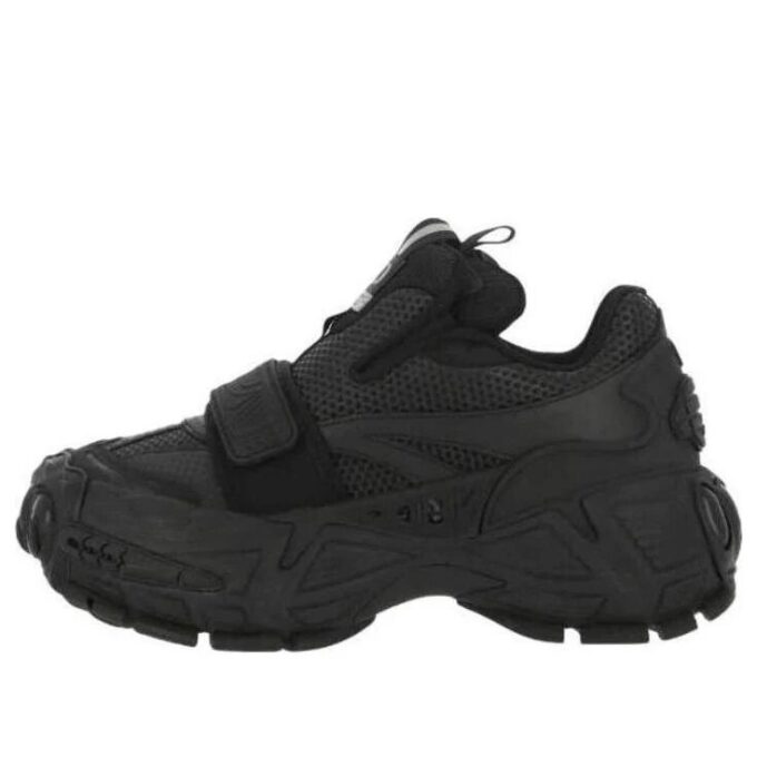 Off-White Glove Slip On Leather Sneaker “Black”