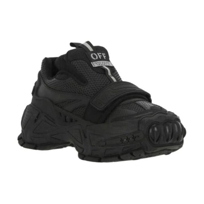 Off-White Glove Slip On Leather Sneaker “Black”