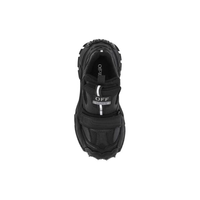 Off-White Glove Slip On Leather Sneaker “Black”
