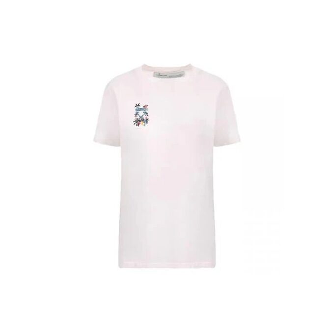 Off-White Graft Arrows Cotton Round Neck Short Sleeve Normal Fit
