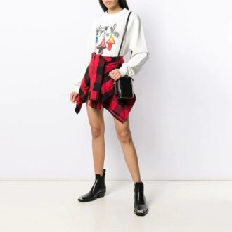 Off-White Graft Arrows Round-neck Sweatshirt White