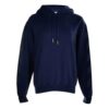 Off-White Hooded Cotton Blue Hoodie