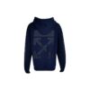 Off-White Hooded Cotton Blue Hoodie