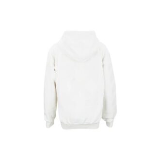 Off-White Hooded Cotton Sweater White