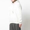 Off-White Hooded Cotton Sweater White