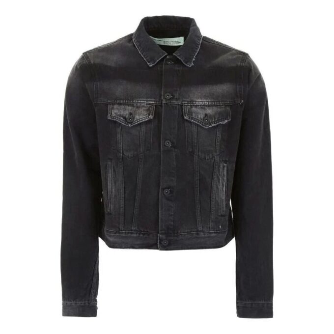 Off White Impressionism Denim Jacket “Black”