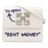 Off-White Jitney 0.7 Quote Waist Bag Ivory