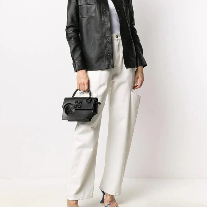 Off-White Jitney 1.4 Design handbag Black