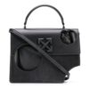 Off-White Leather Series Jitney 2.8 Single-Shoulder Bag Black