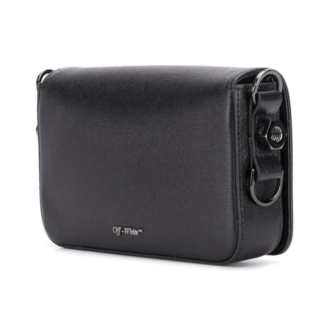 Off-White Leather shoulder bag Black/White