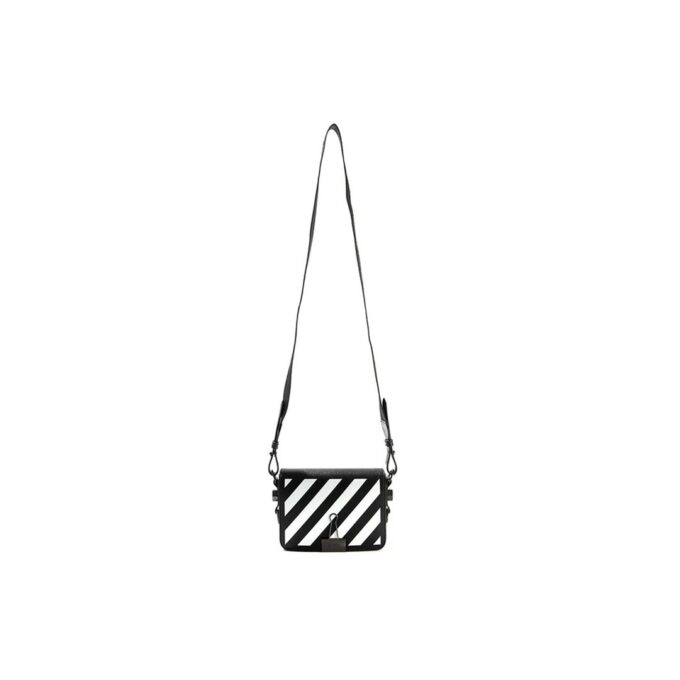 Off-White Leather shoulder bag Black/White