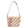 Off-White Leather Single-Shoulder Bag Medium Khaki