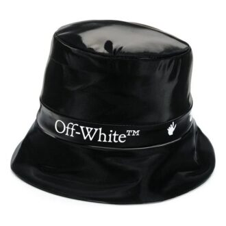 Off-White Logo Fisherman’ s Hat Black