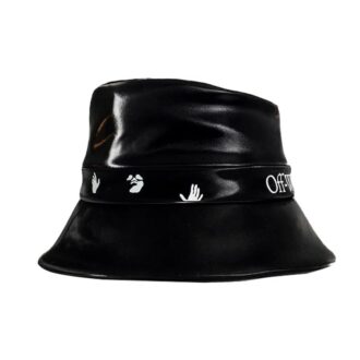 Off-White Logo Fisherman’ s Hat Black