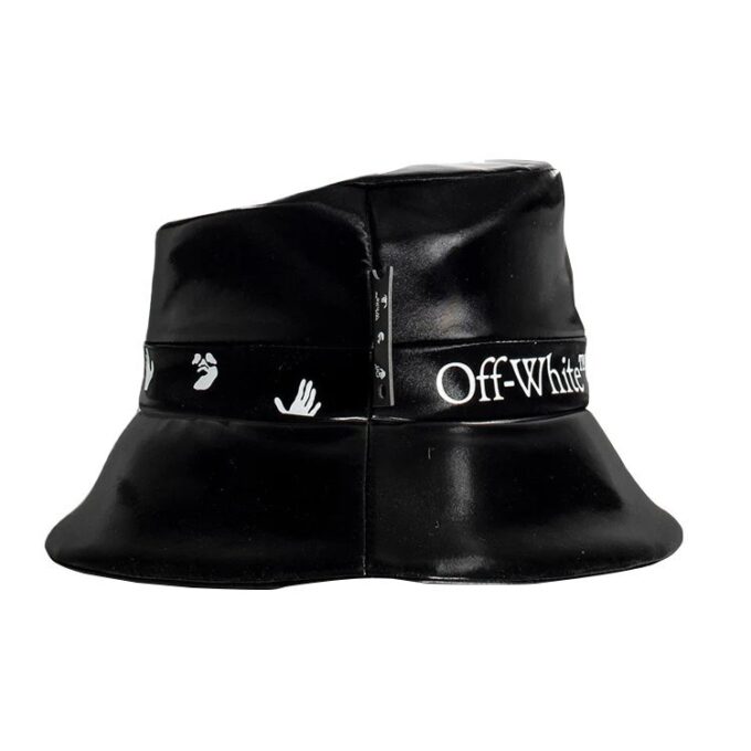 Off-White Logo Fisherman’ s Hat Black
