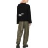 Off-White Logo Intarsia Cardigan “Black White”