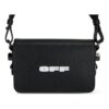 Off-White Logo Mini Flap Bag “Black/White”