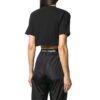 Off-White Logo Print Cropped Short Sleeve