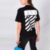 Off-White Logo-Print Diag T-shirt “Black”