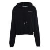 Off-White Logo Printed Hoody Black