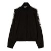 Off-White Logo-Tape Track Jacket “Black”